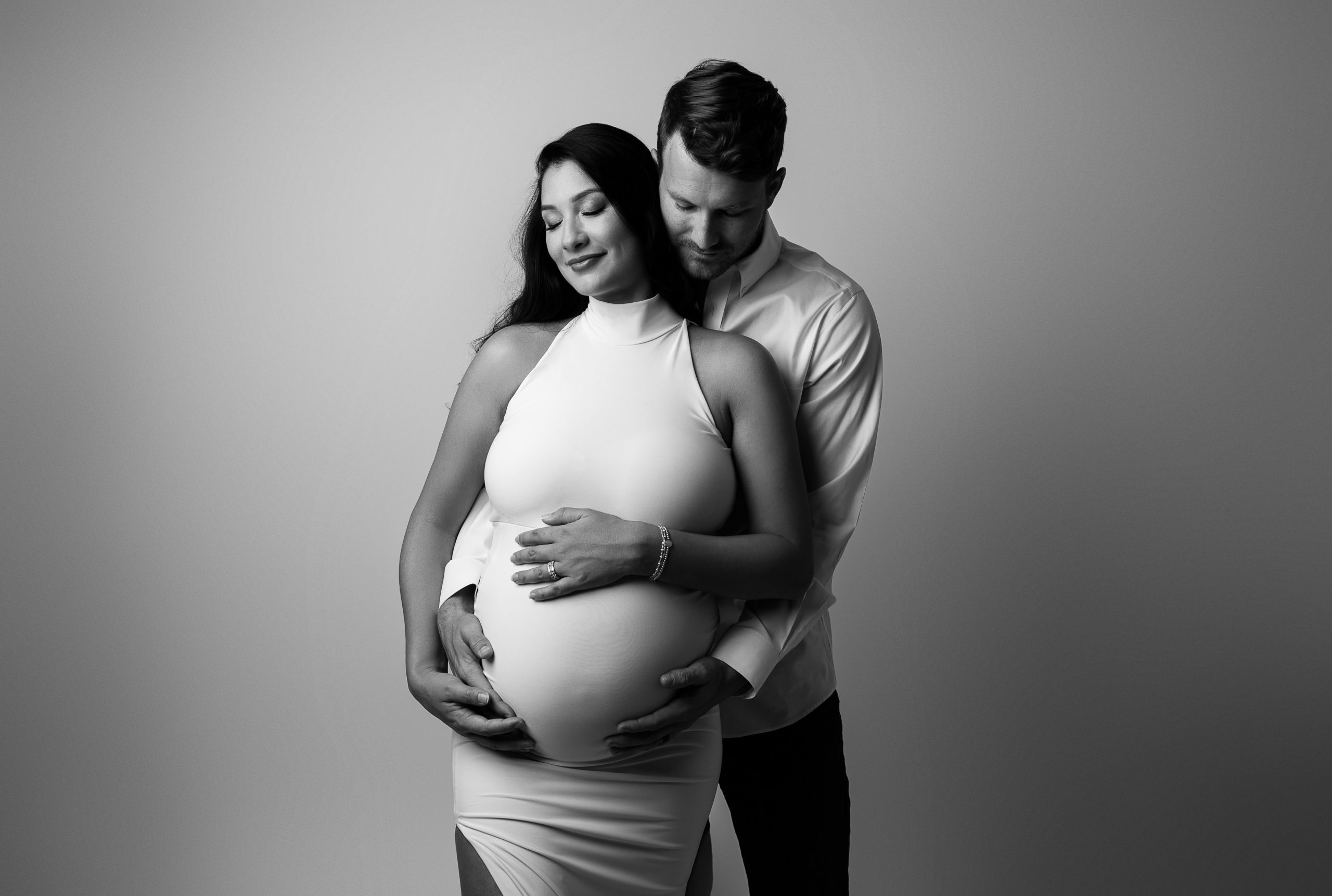 Husband and Wife Maternity Session 