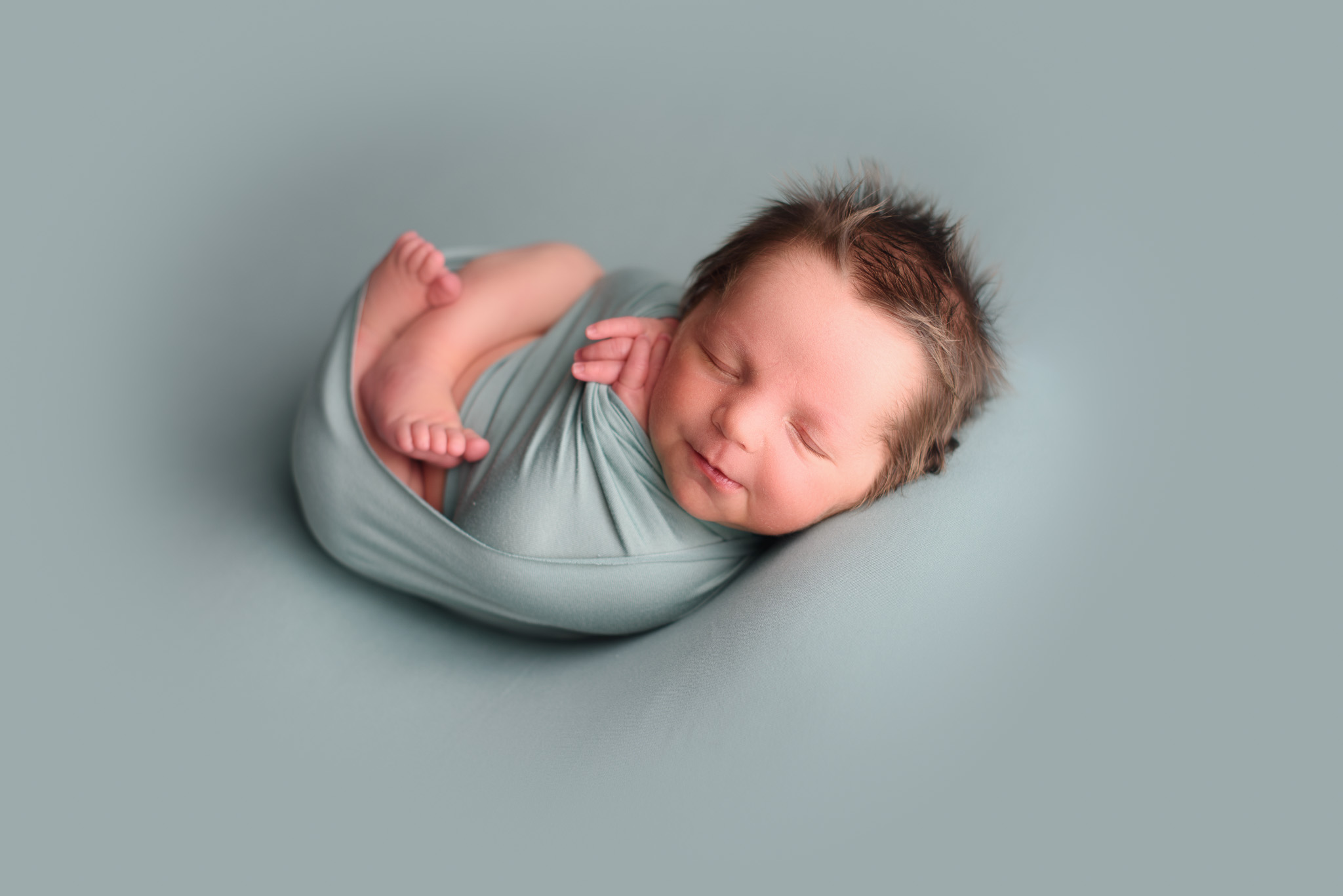 Wrapped Newborn baby Poses